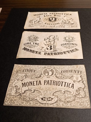 Moneta patriottica lire - moneta,