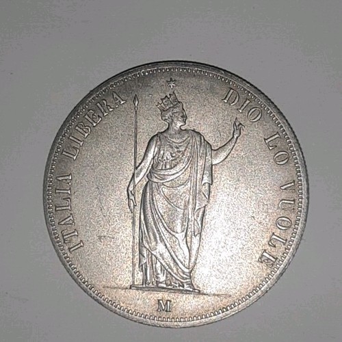 Italia lire 1848 - italia, 5