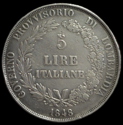 Lire 1848 milan - lire,