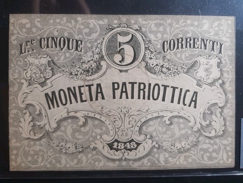 Lotto banconota 1848 - 1848, g
