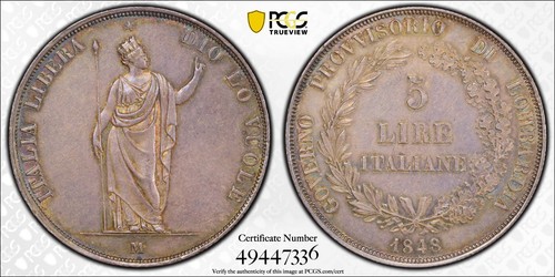 1848 italia lombardia veneto - italia,