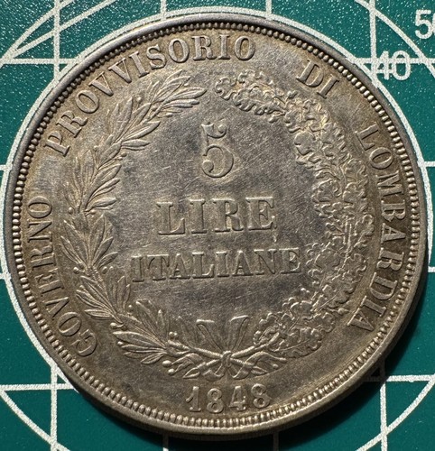 Lombardo veneto lire 1848 - 5,