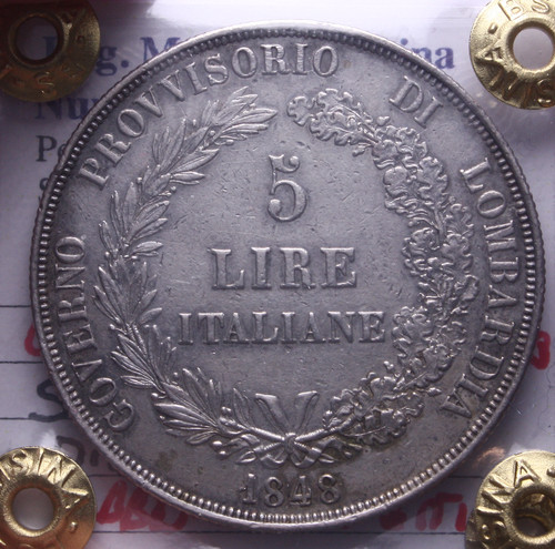 Lombardia lire argento - nl*,